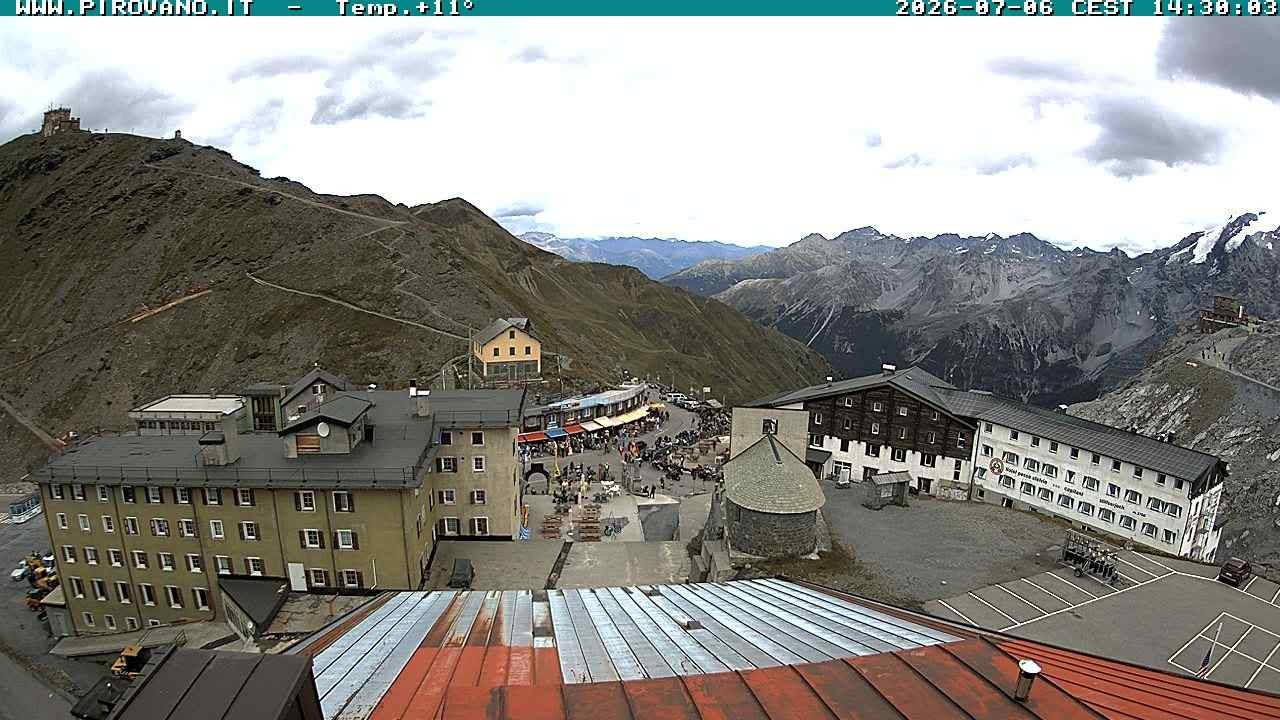Archiv Foto Webcam Stilfserjoch, Albergo Quarto Pirovano