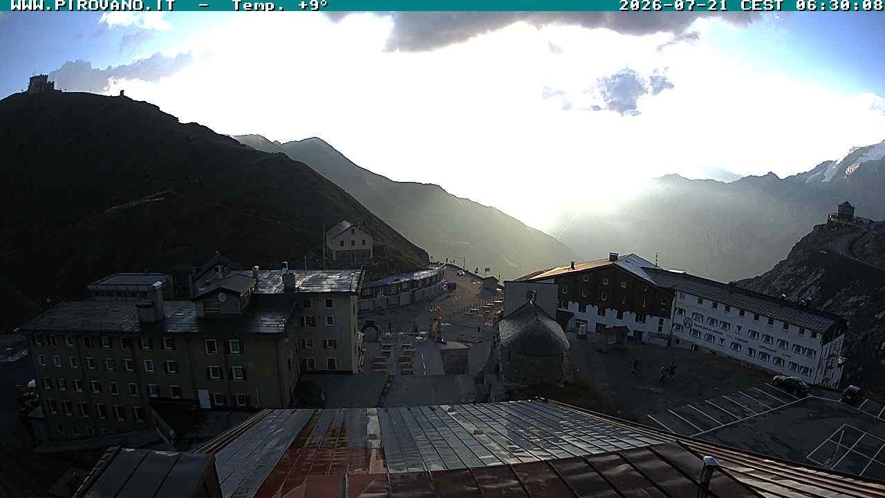 Archiv Foto Webcam Stilfserjoch, Albergo Quarto Pirovano