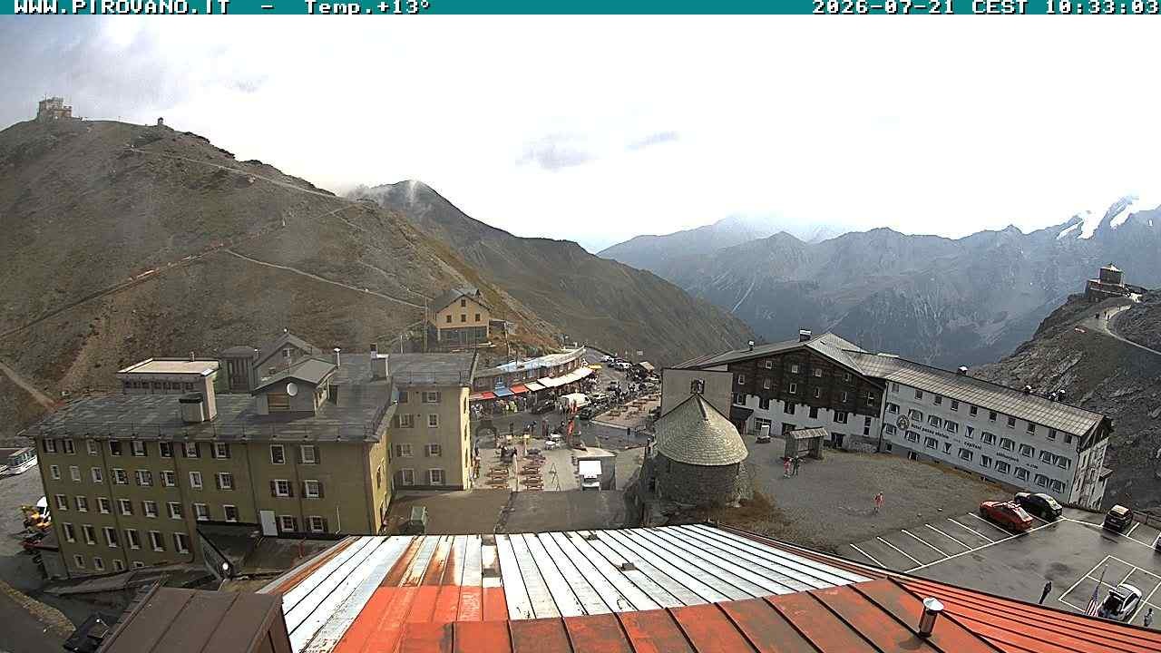Archiv Foto Webcam Stilfserjoch, Albergo Quarto Pirovano