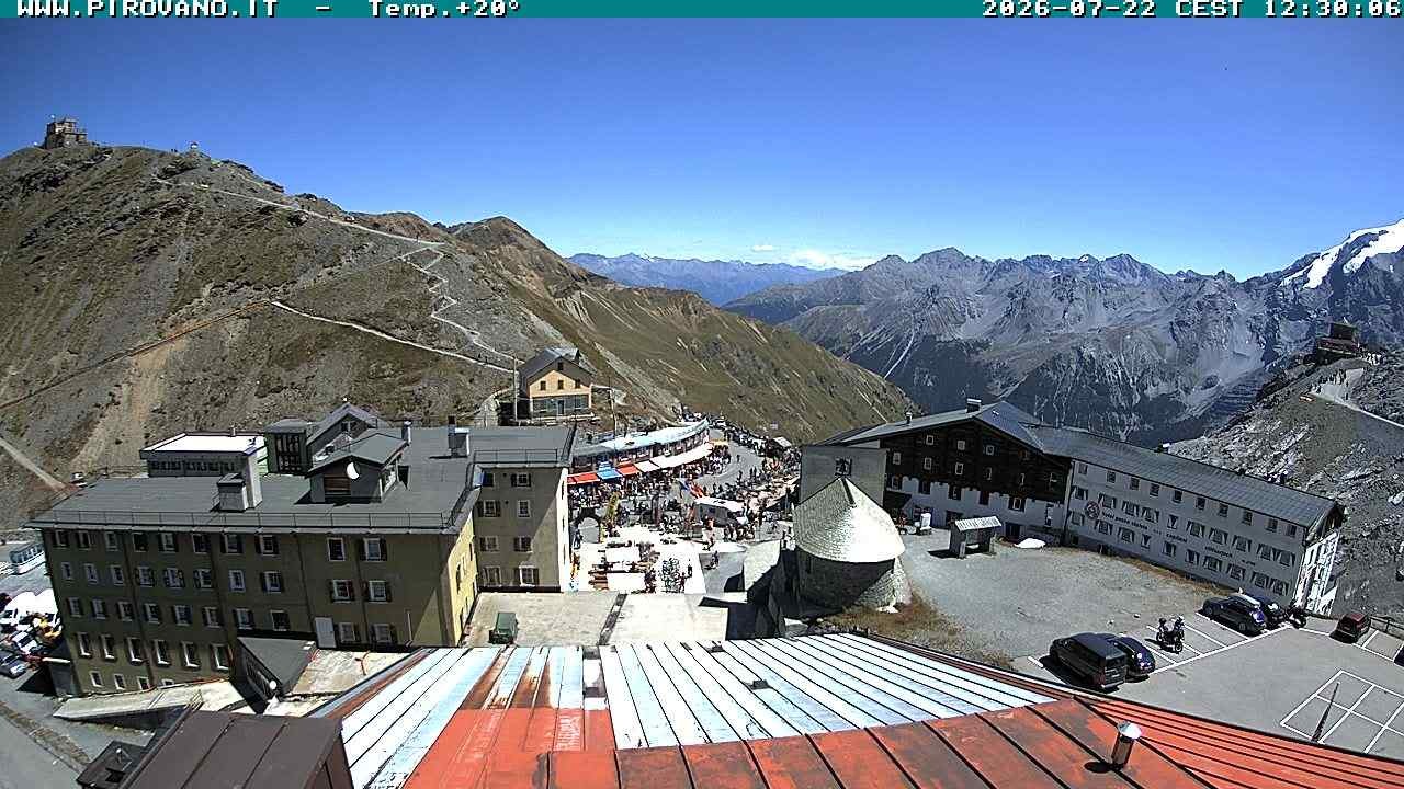 Archiv Foto Webcam Stilfserjoch, Albergo Quarto Pirovano
