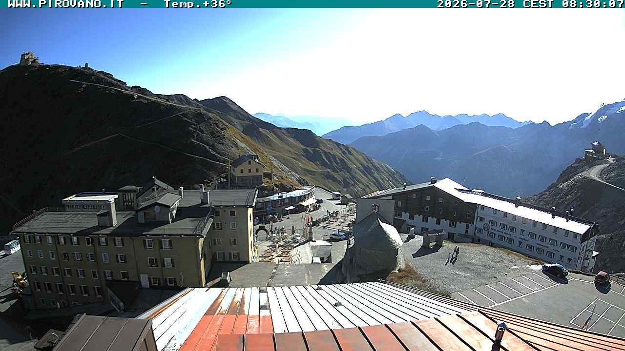 Archiv Foto Webcam Stilfserjoch, Albergo Quarto Pirovano