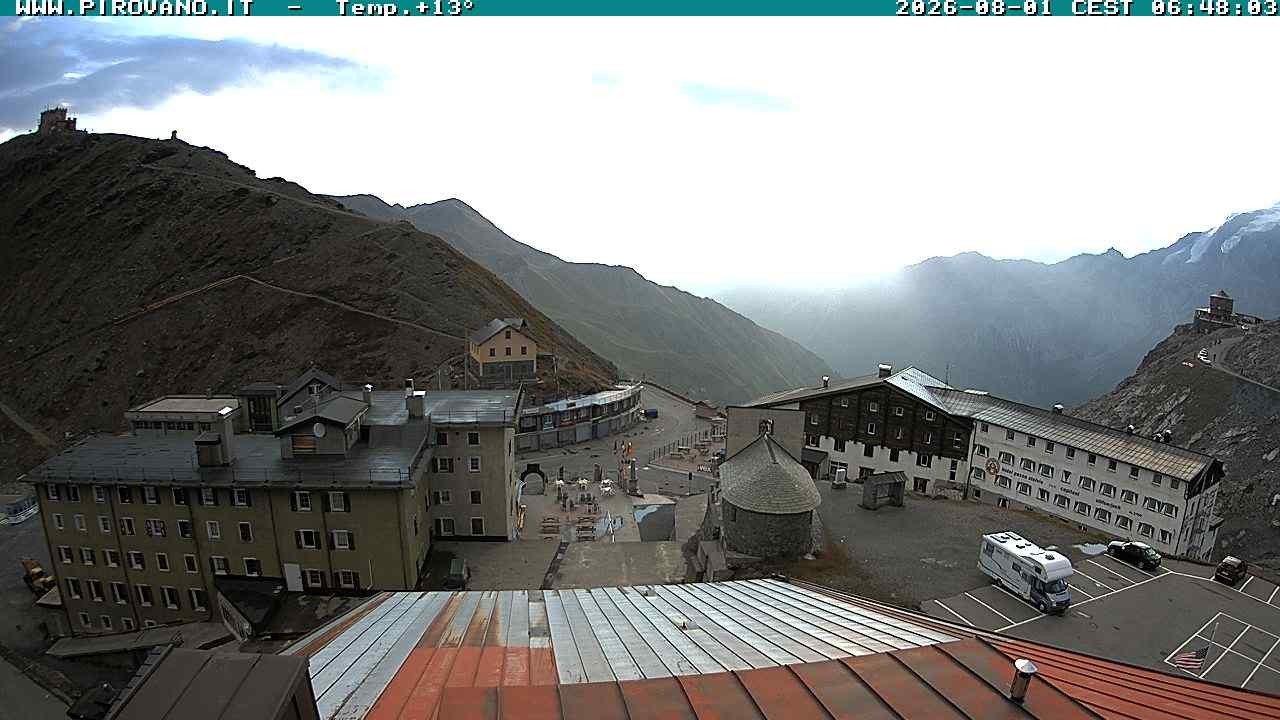 Archiv Foto Webcam Stilfserjoch, Albergo Quarto Pirovano