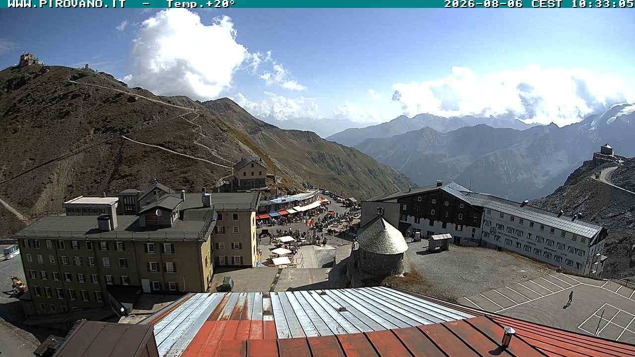 Archiv Foto Webcam Stilfserjoch, Albergo Quarto Pirovano