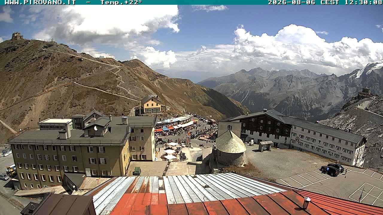 Archiv Foto Webcam Stilfserjoch, Albergo Quarto Pirovano