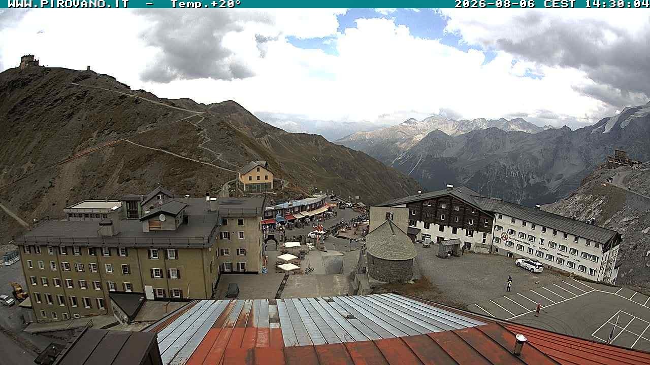 Archiv Foto Webcam Stilfserjoch, Albergo Quarto Pirovano