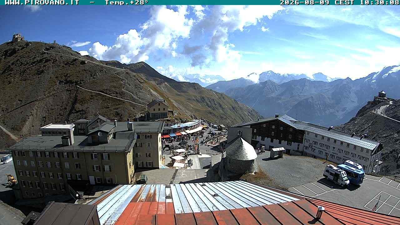 Archiv Foto Webcam Stilfserjoch, Albergo Quarto Pirovano