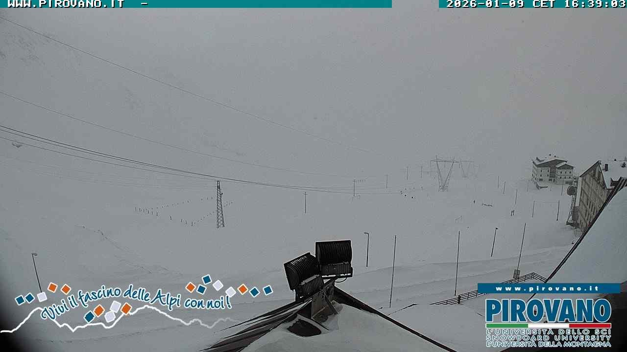 Archiv Foto Webcam Passhöhe Stilfserjoch, Valle del Braulio