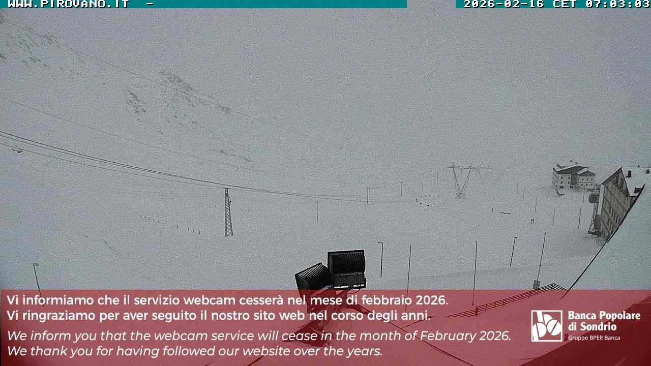 Archiv Foto Webcam Passhöhe Stilfserjoch, Valle del Braulio