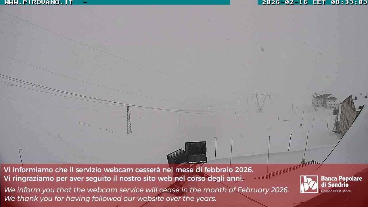 Archiv Foto Webcam Passhöhe Stilfserjoch, Valle del Braulio