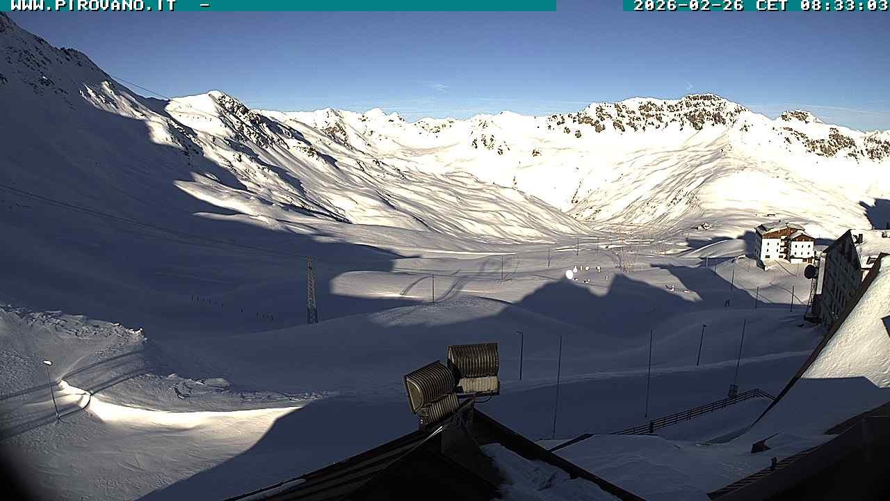 Archived image Webcam Valle del Braulio, Passo Stelvio