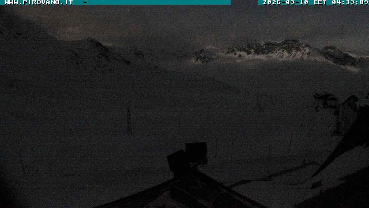 Archiv Foto Webcam Passhöhe Stilfserjoch, Valle del Braulio