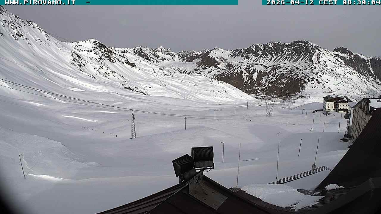 Archived image Webcam Valle del Braulio, Passo Stelvio