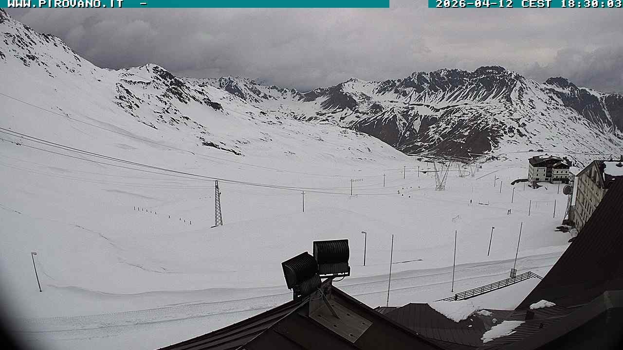 Archived image Webcam Valle del Braulio, Passo Stelvio