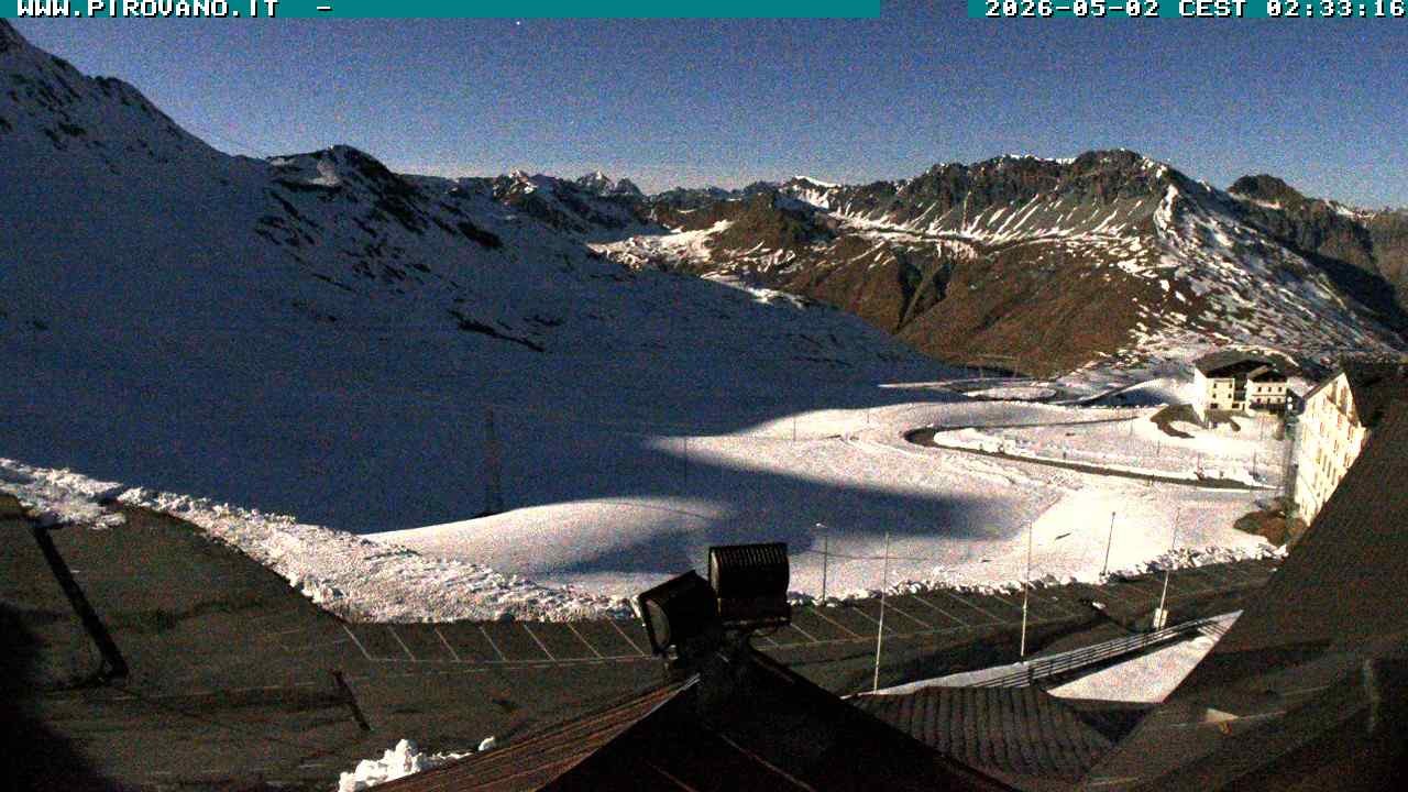 Archived image Webcam Valle del Braulio, Passo Stelvio