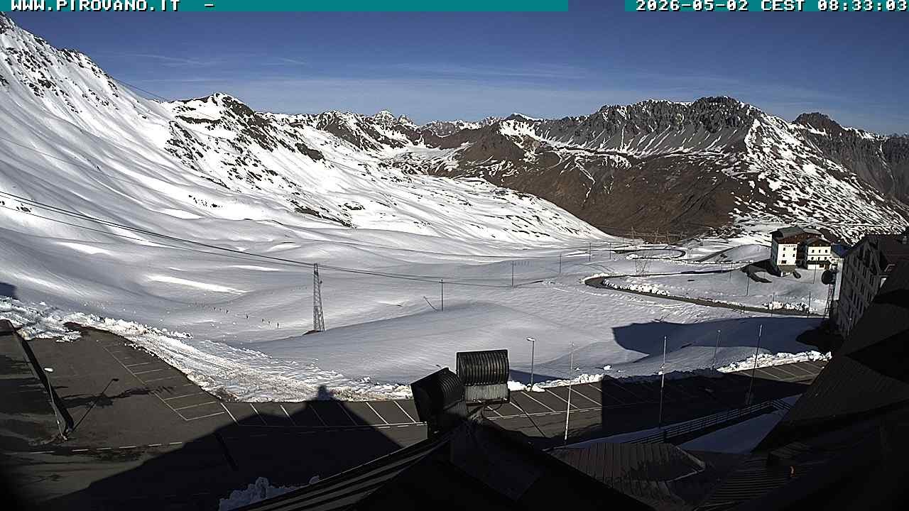Archived image Webcam Valle del Braulio, Passo Stelvio