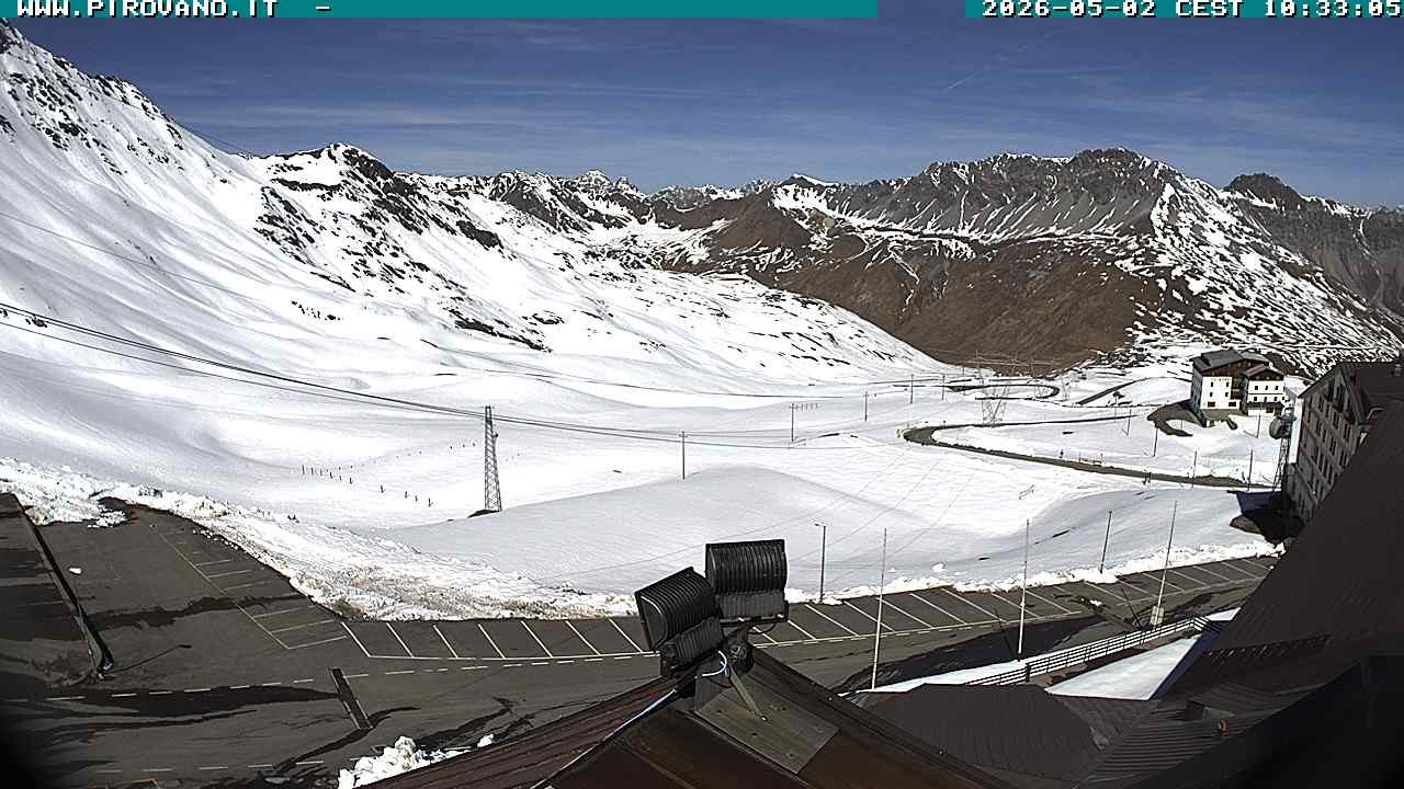 Archived image Webcam Valle del Braulio, Passo Stelvio