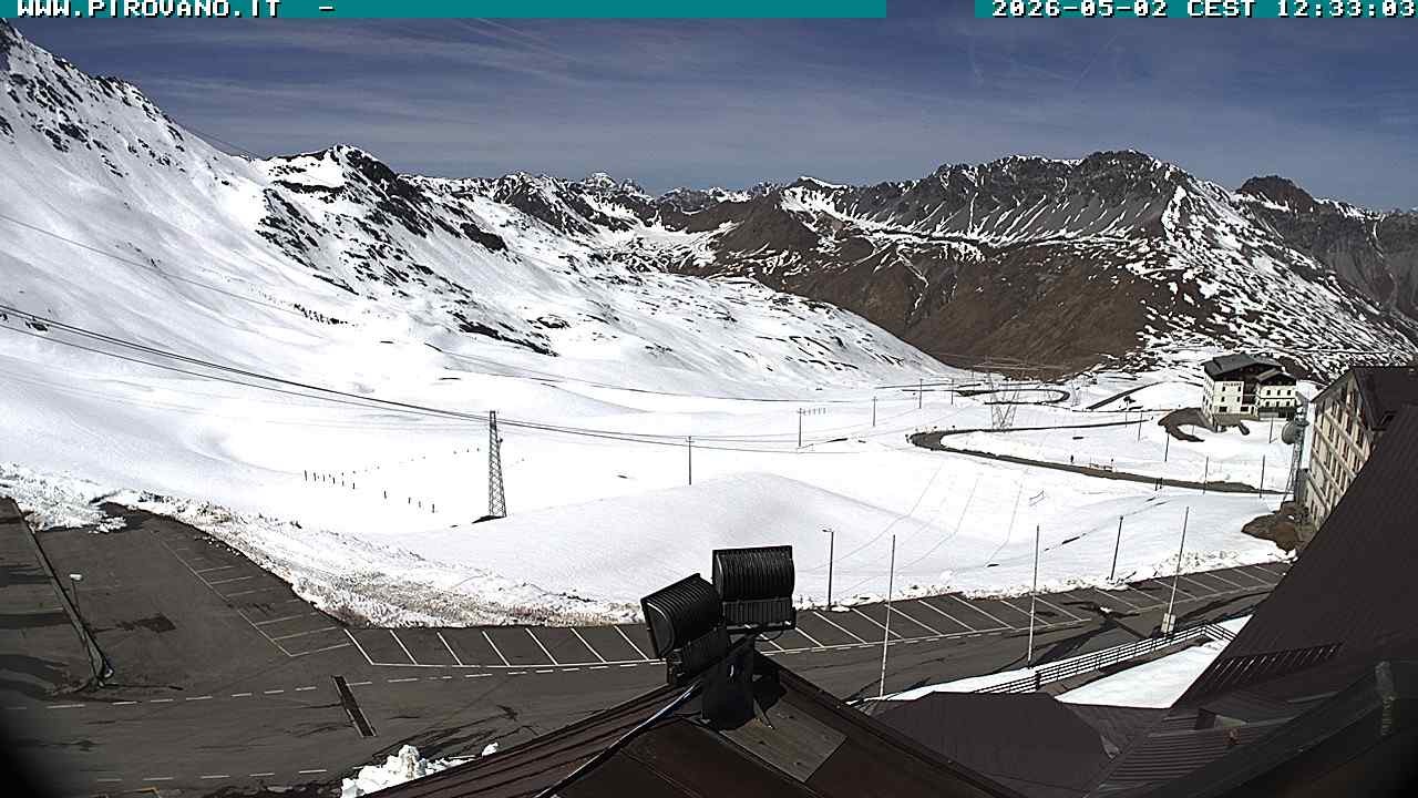 Archived image Webcam Valle del Braulio, Passo Stelvio