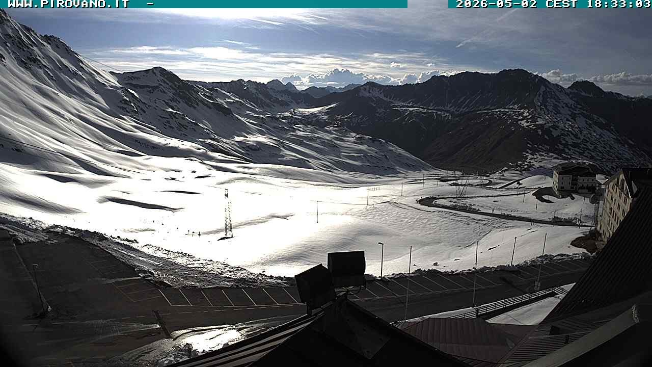 Archived image Webcam Valle del Braulio, Passo Stelvio