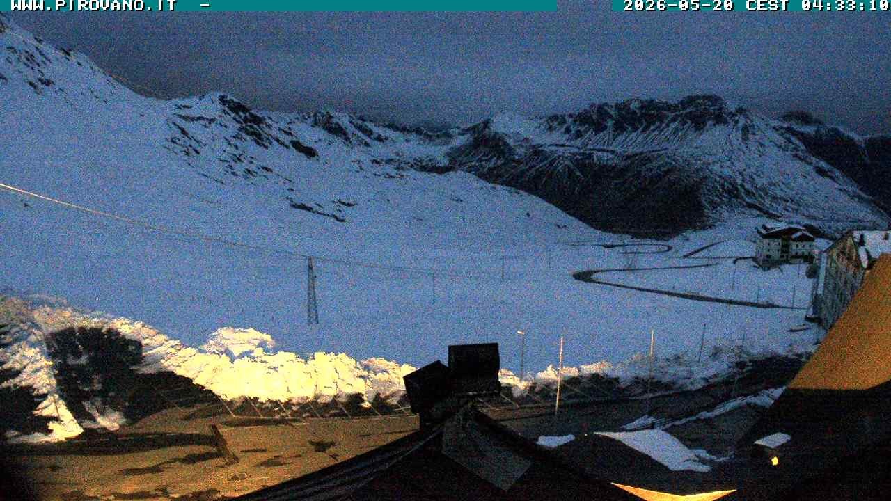Archived image Webcam Valle del Braulio, Passo Stelvio