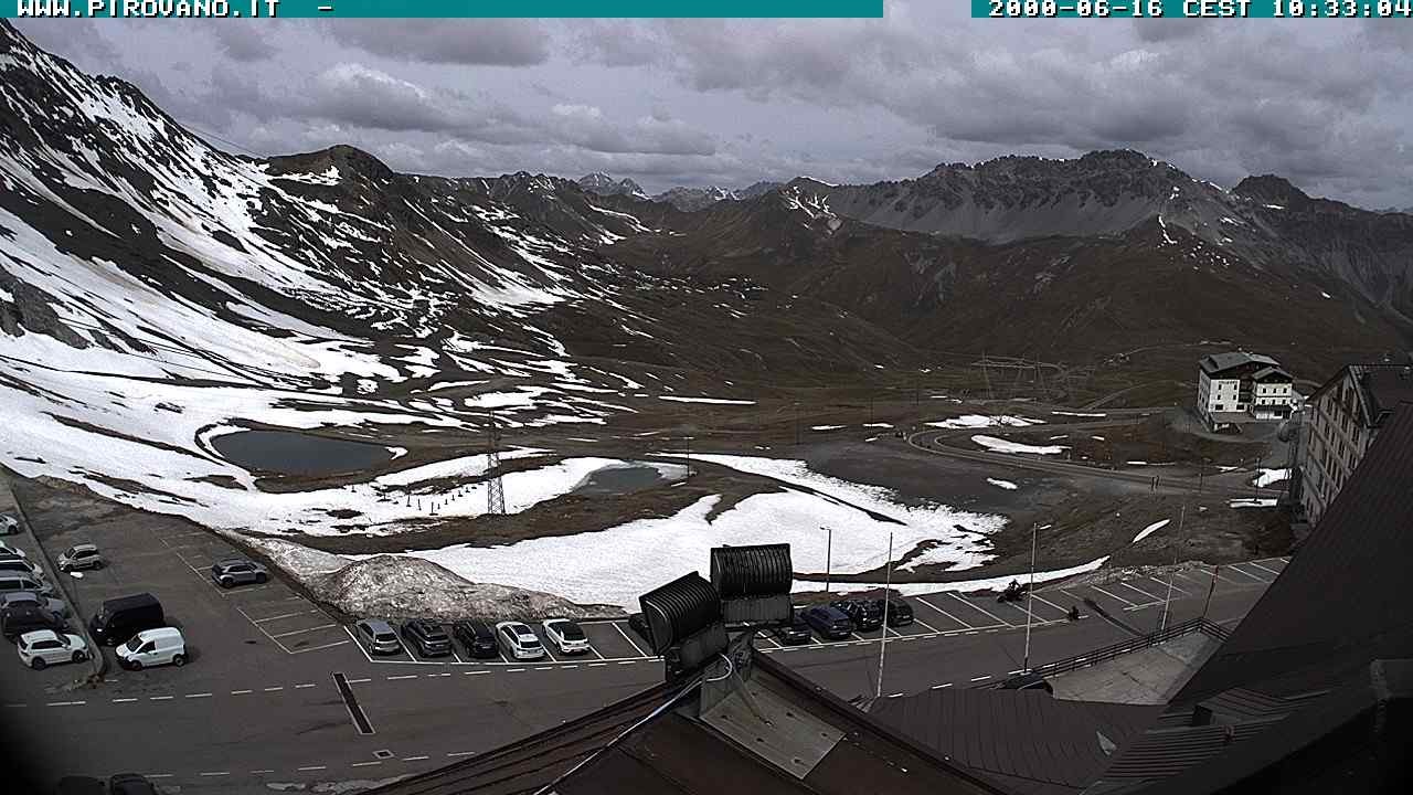 Archiv Foto Webcam Passhöhe Stilfserjoch, Valle del Braulio