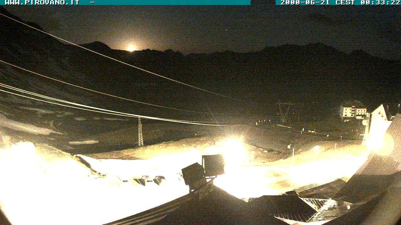 Archiv Foto Webcam Passhöhe Stilfserjoch, Valle del Braulio