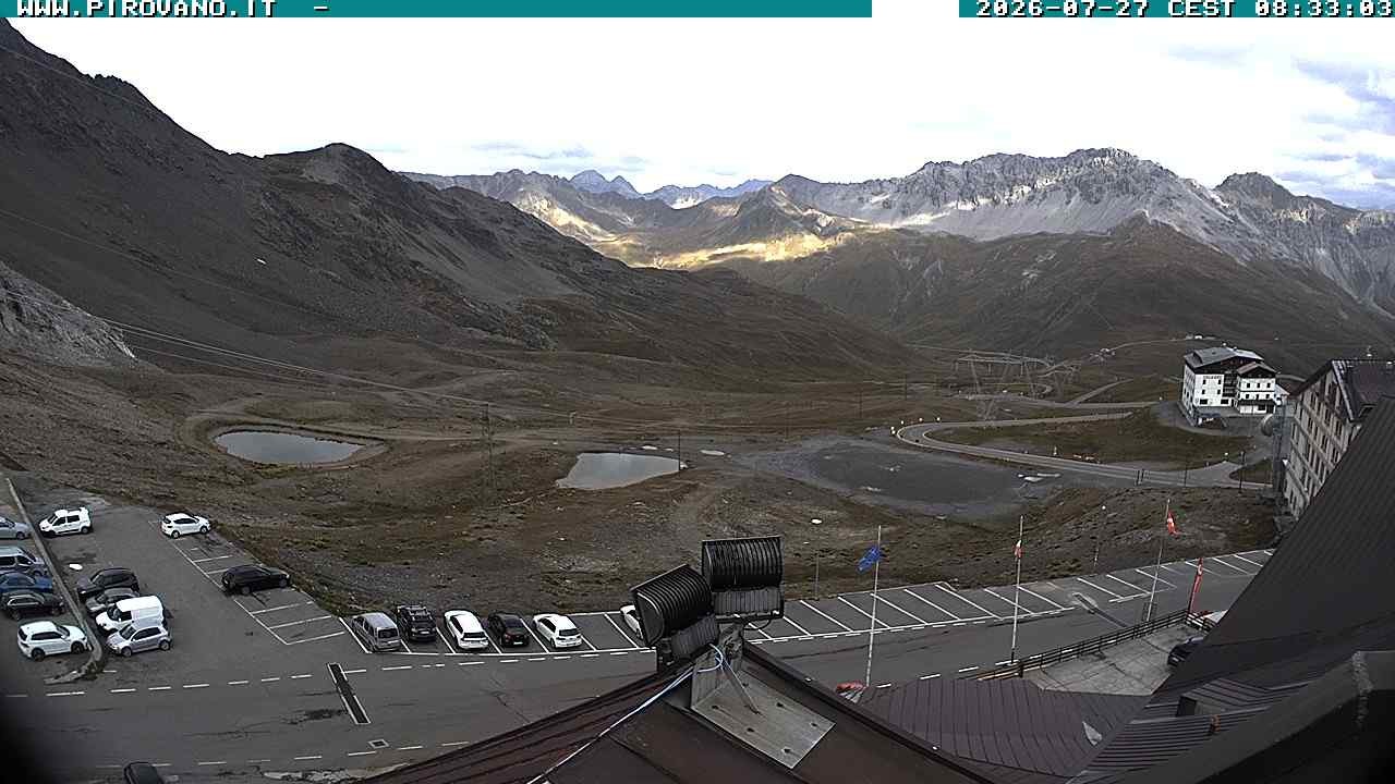 Archived image Webcam Valle del Braulio, Passo Stelvio