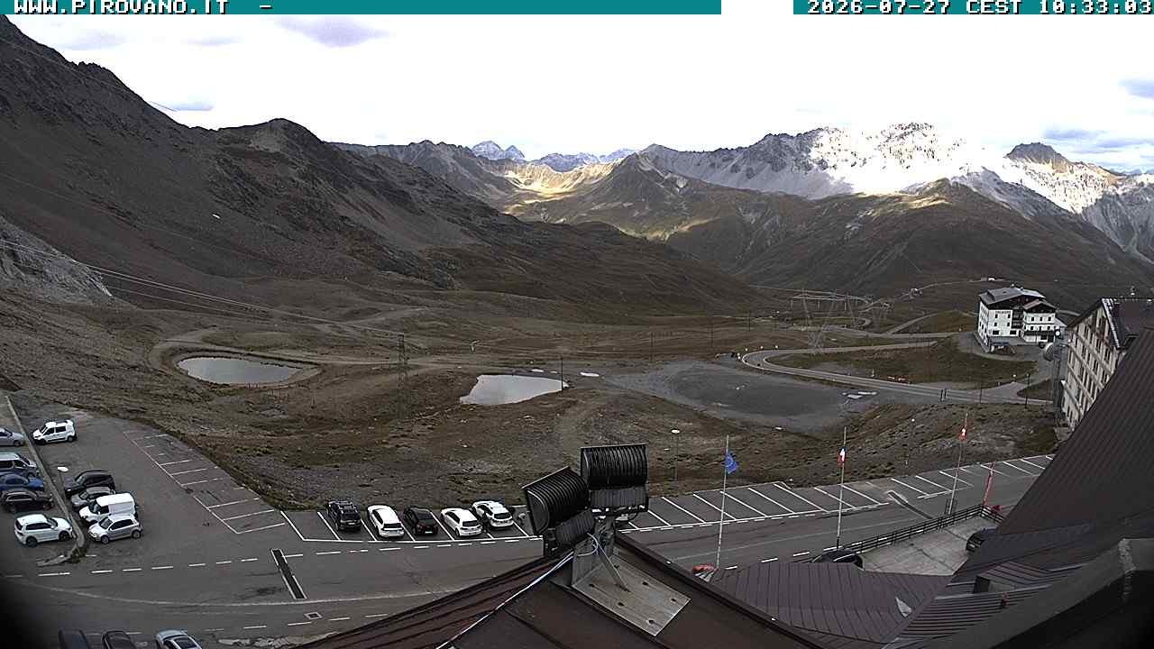 Archived image Webcam Valle del Braulio, Passo Stelvio