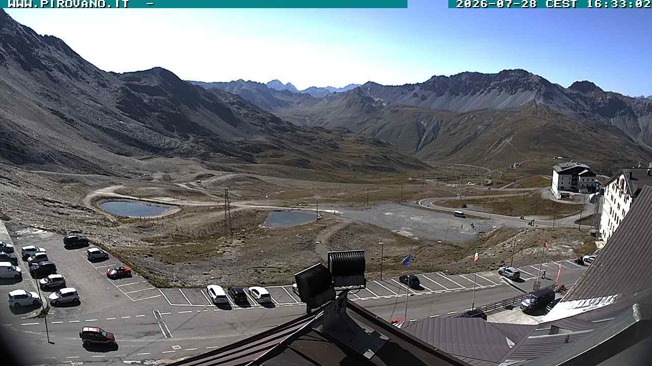 Archiv Foto Webcam Passhöhe Stilfserjoch, Valle del Braulio
