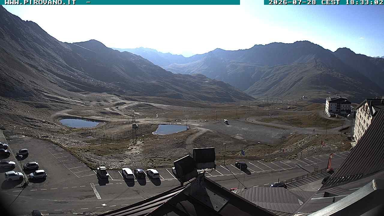 Archiv Foto Webcam Passhöhe Stilfserjoch, Valle del Braulio