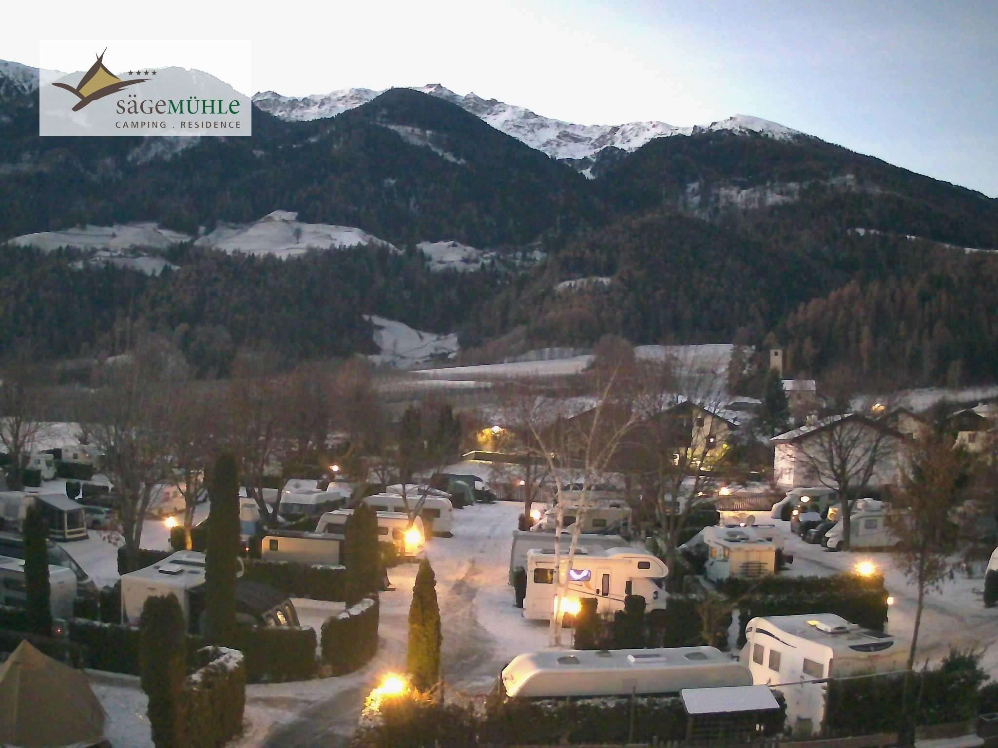 Archiv Foto Webcam Prad Stilfserjoch: Campingplatz Sägemühle