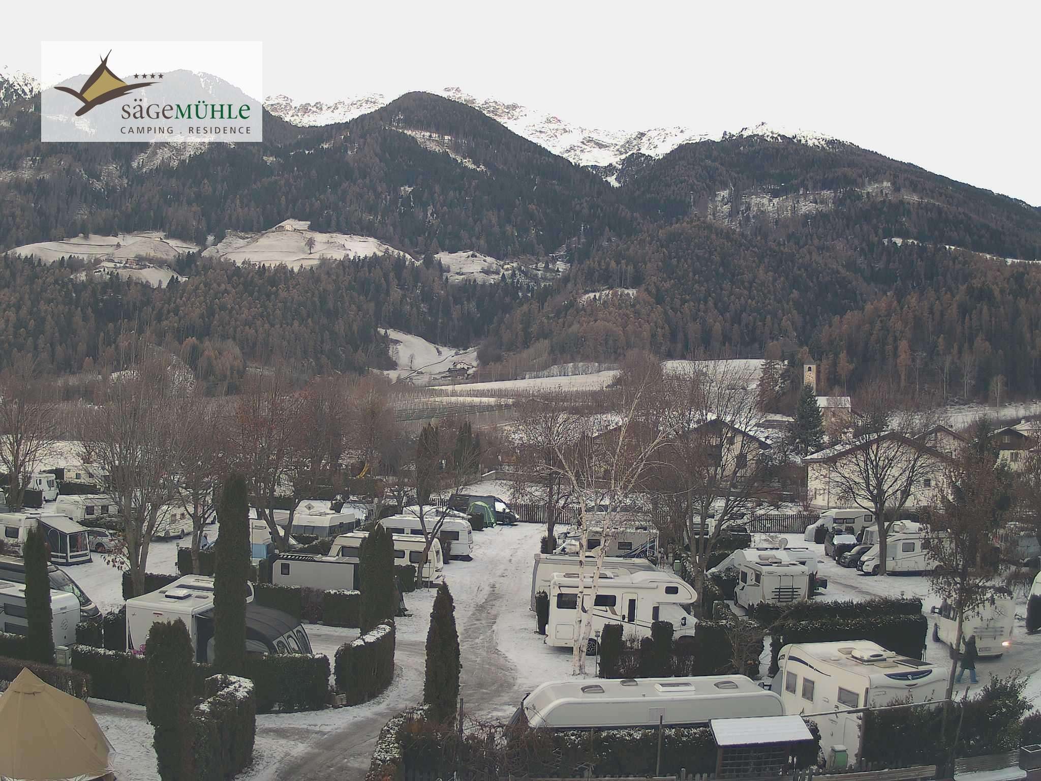 Archiv Foto Webcam Prad Stilfserjoch: Campingplatz Sägemühle