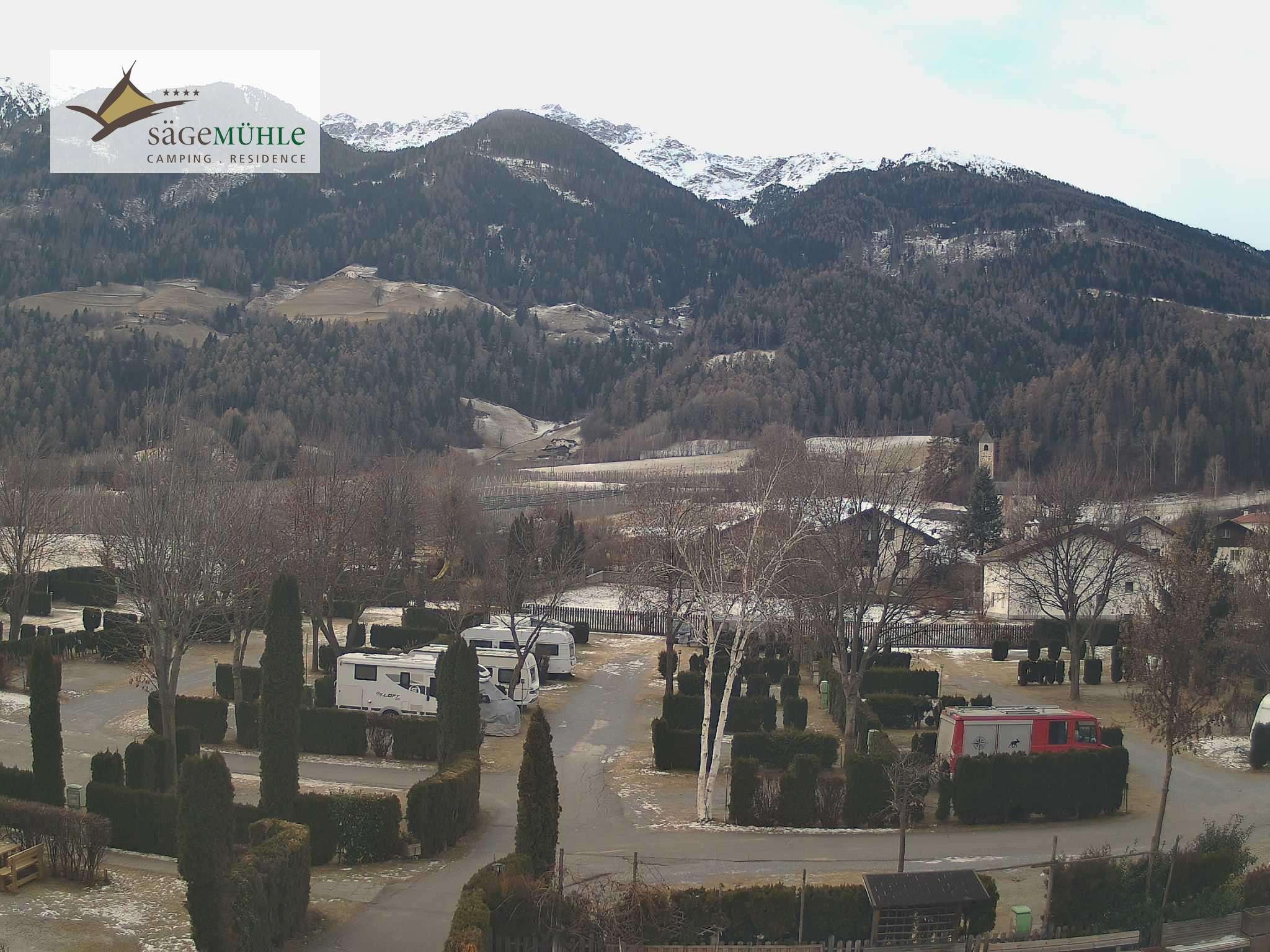 Archiv Foto Webcam Prad Stilfserjoch: Campingplatz Sägemühle