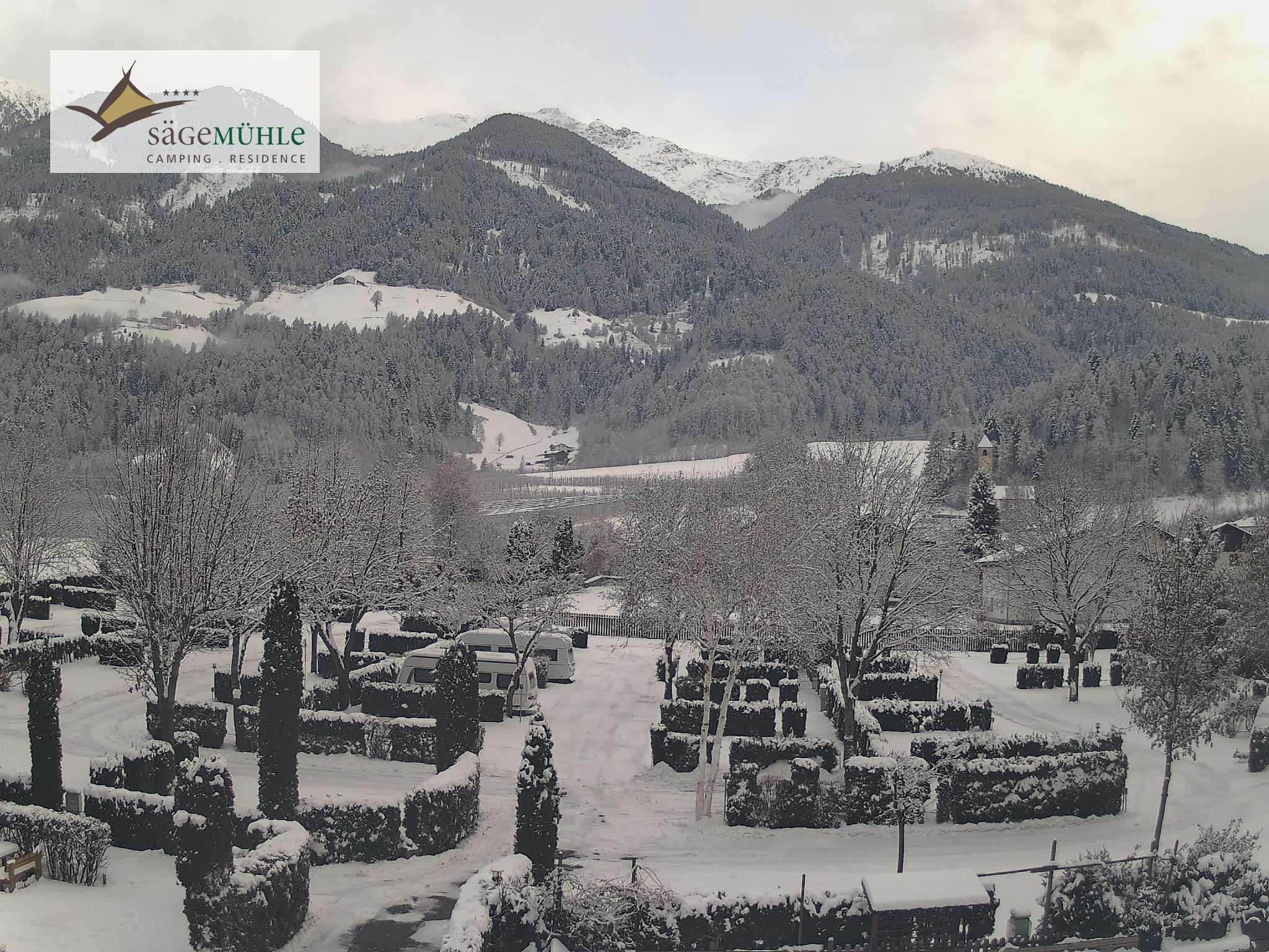 Archiv Foto Webcam Prad Stilfserjoch: Campingplatz Sägemühle