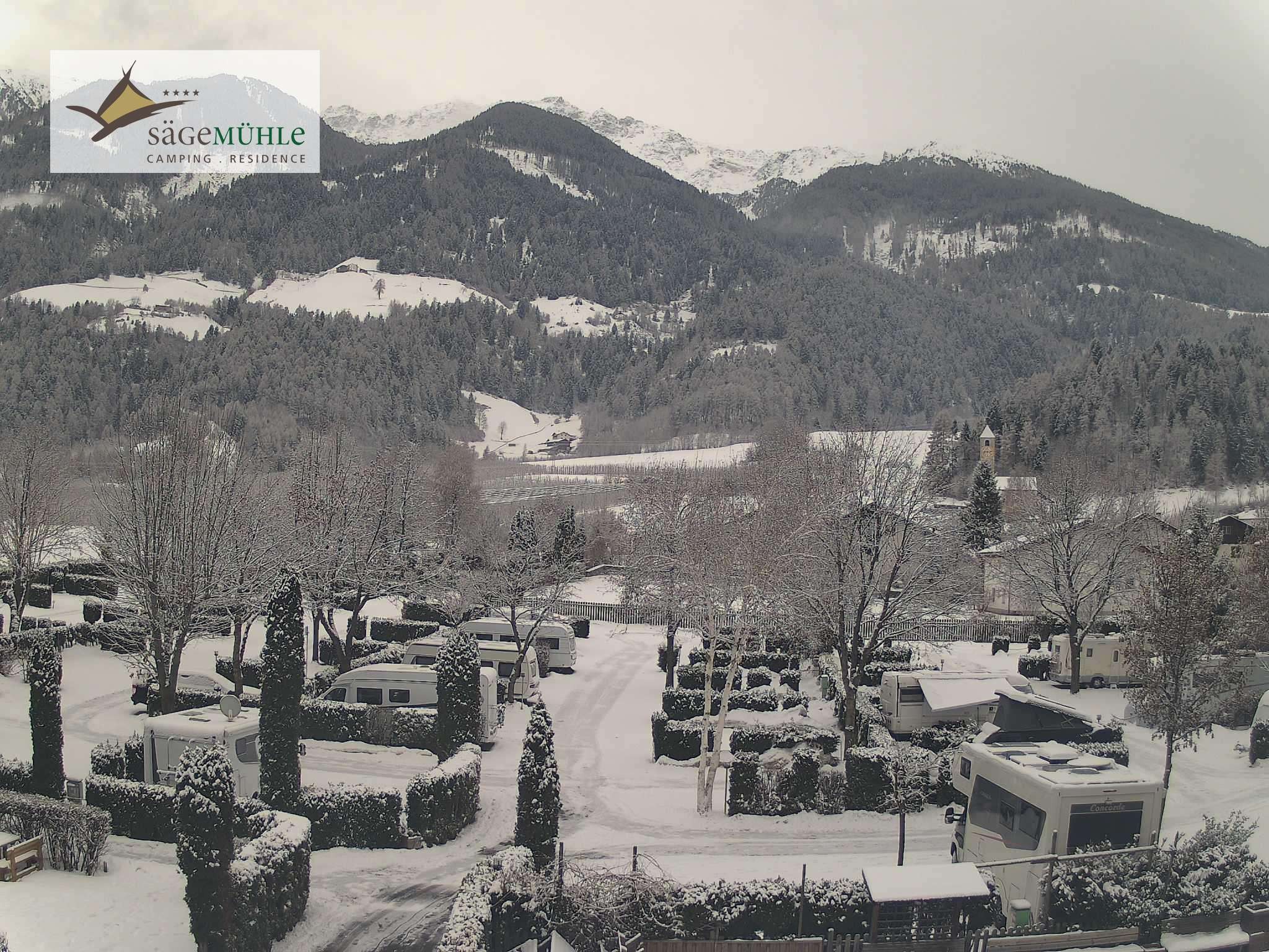 Archiv Foto Webcam Prad Stilfserjoch: Campingplatz Sägemühle