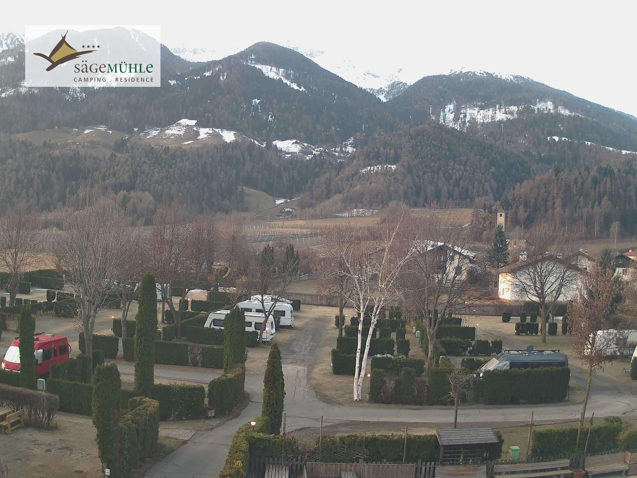 Archiv Foto Webcam Prad Stilfserjoch: Campingplatz Sägemühle