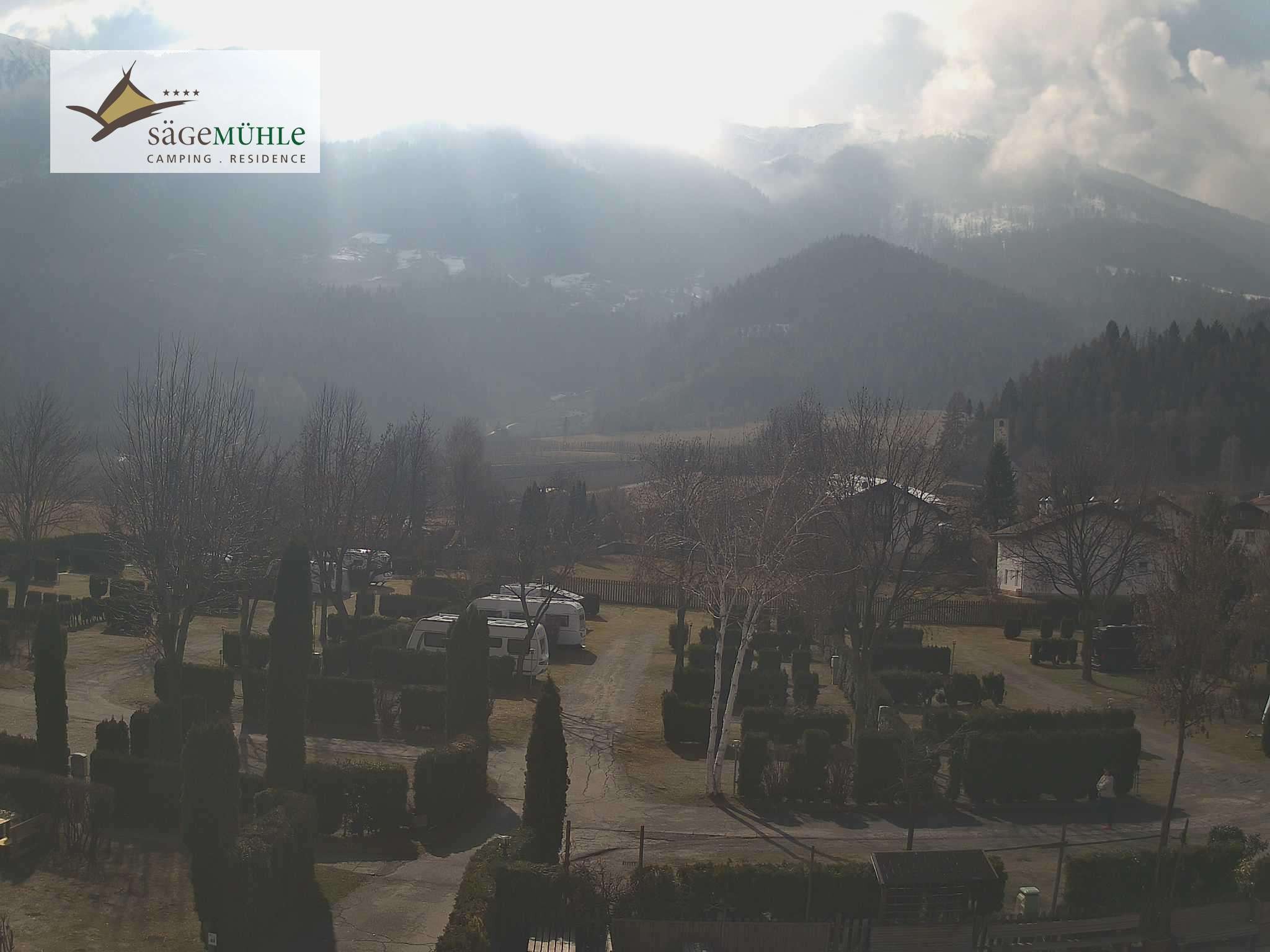 Archiv Foto Webcam Prad Stilfserjoch: Campingplatz Sägemühle