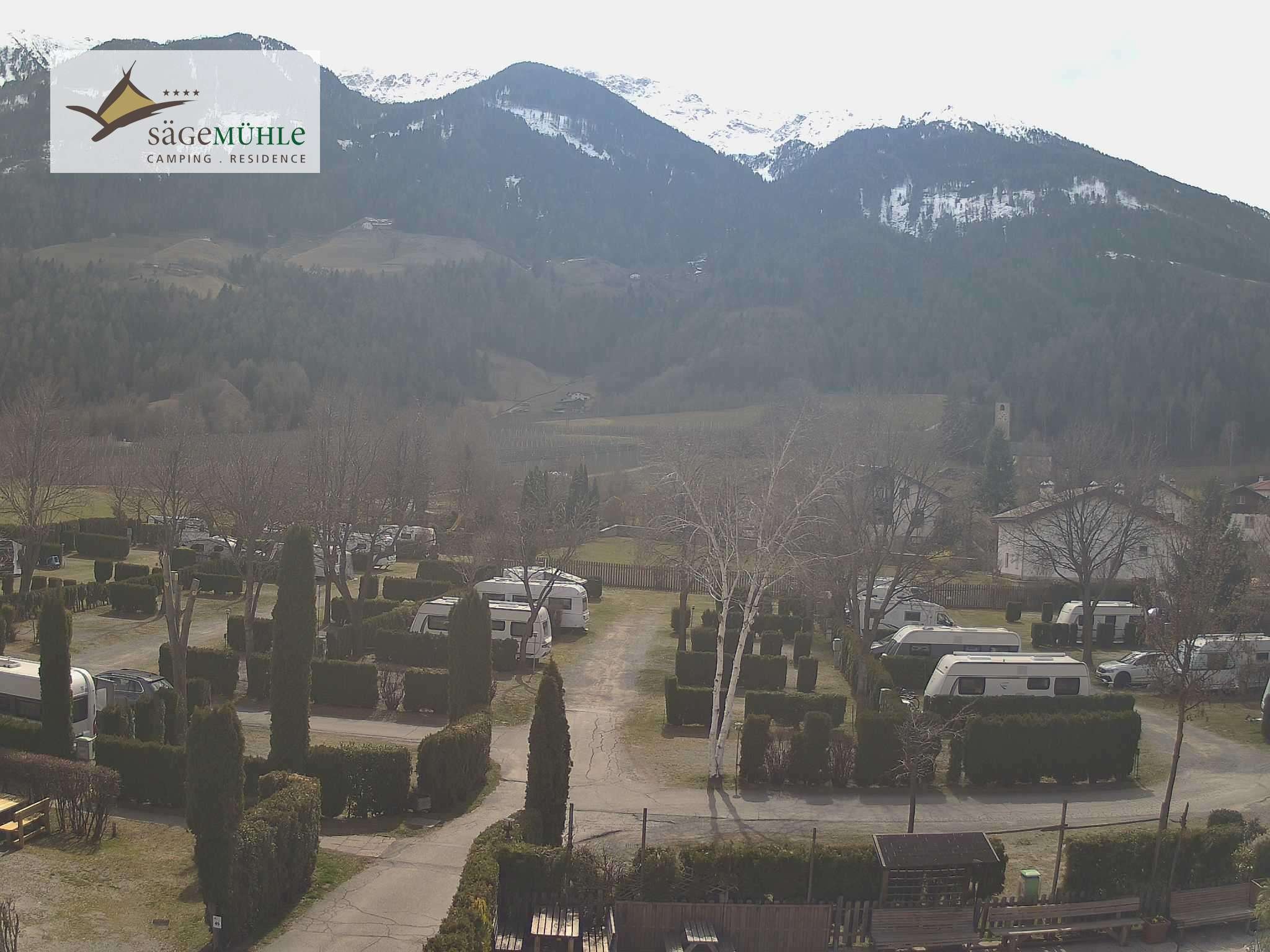 Archiv Foto Webcam Prad Stilfserjoch: Campingplatz Sägemühle