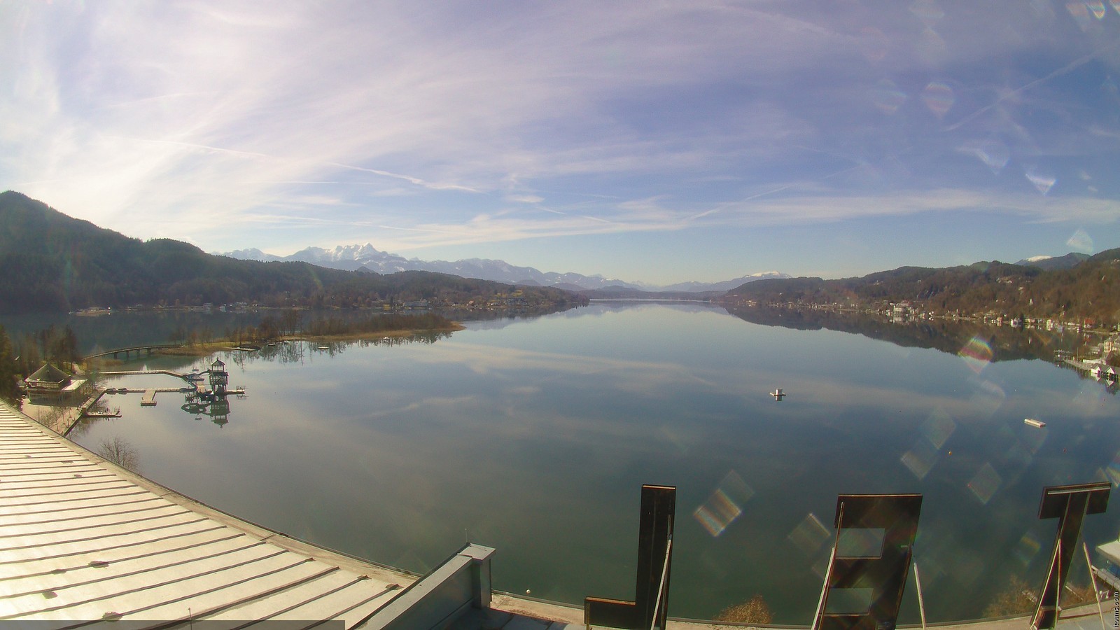 Archiv Foto Webcam Parkhotel Pörtschach am Wörthersee