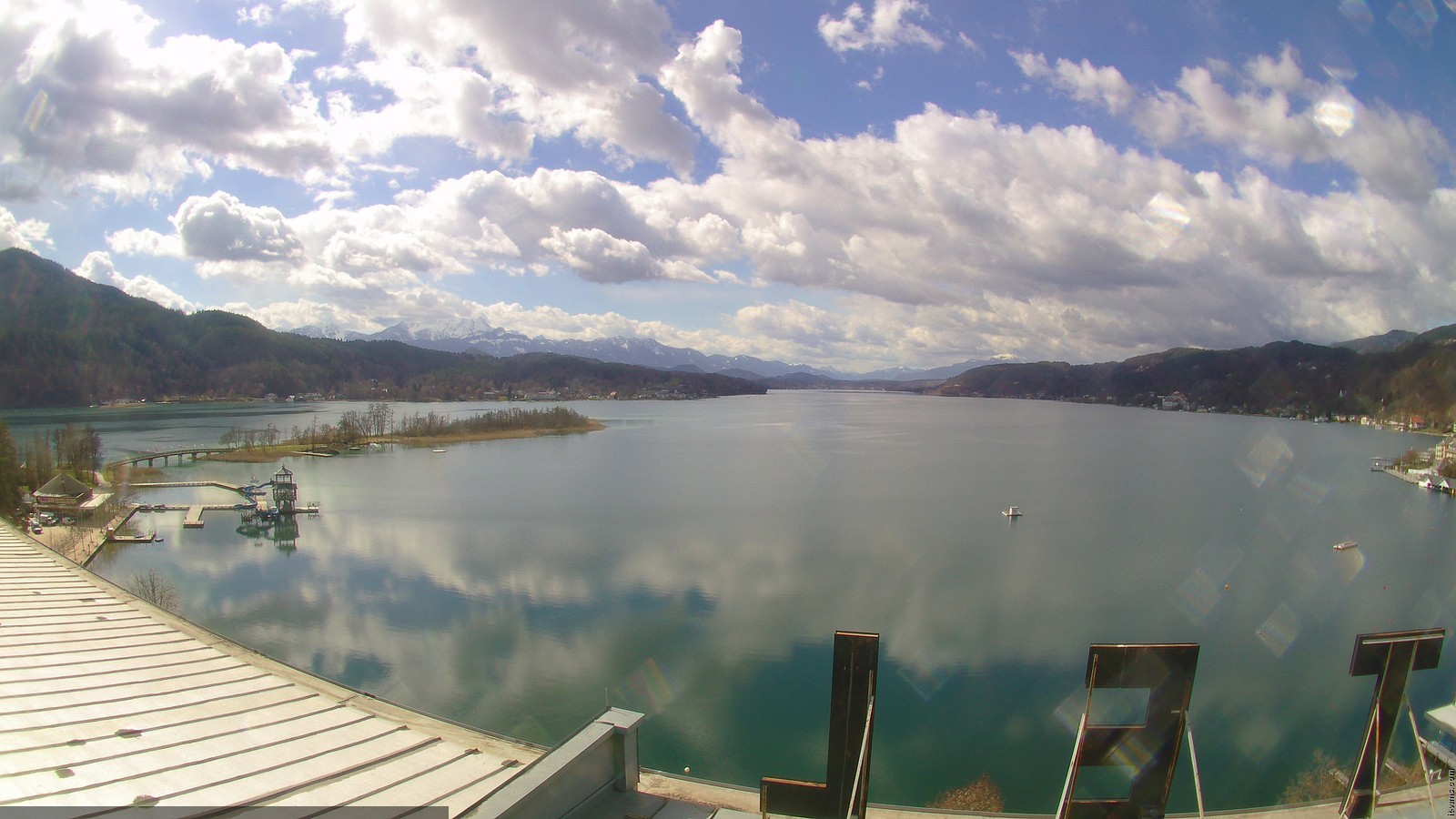 Archiv Foto Webcam Parkhotel Pörtschach am Wörthersee