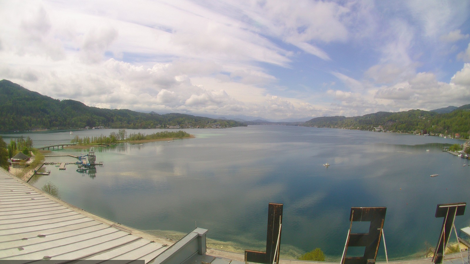 Archiv Foto Webcam Parkhotel Pörtschach am Wörthersee