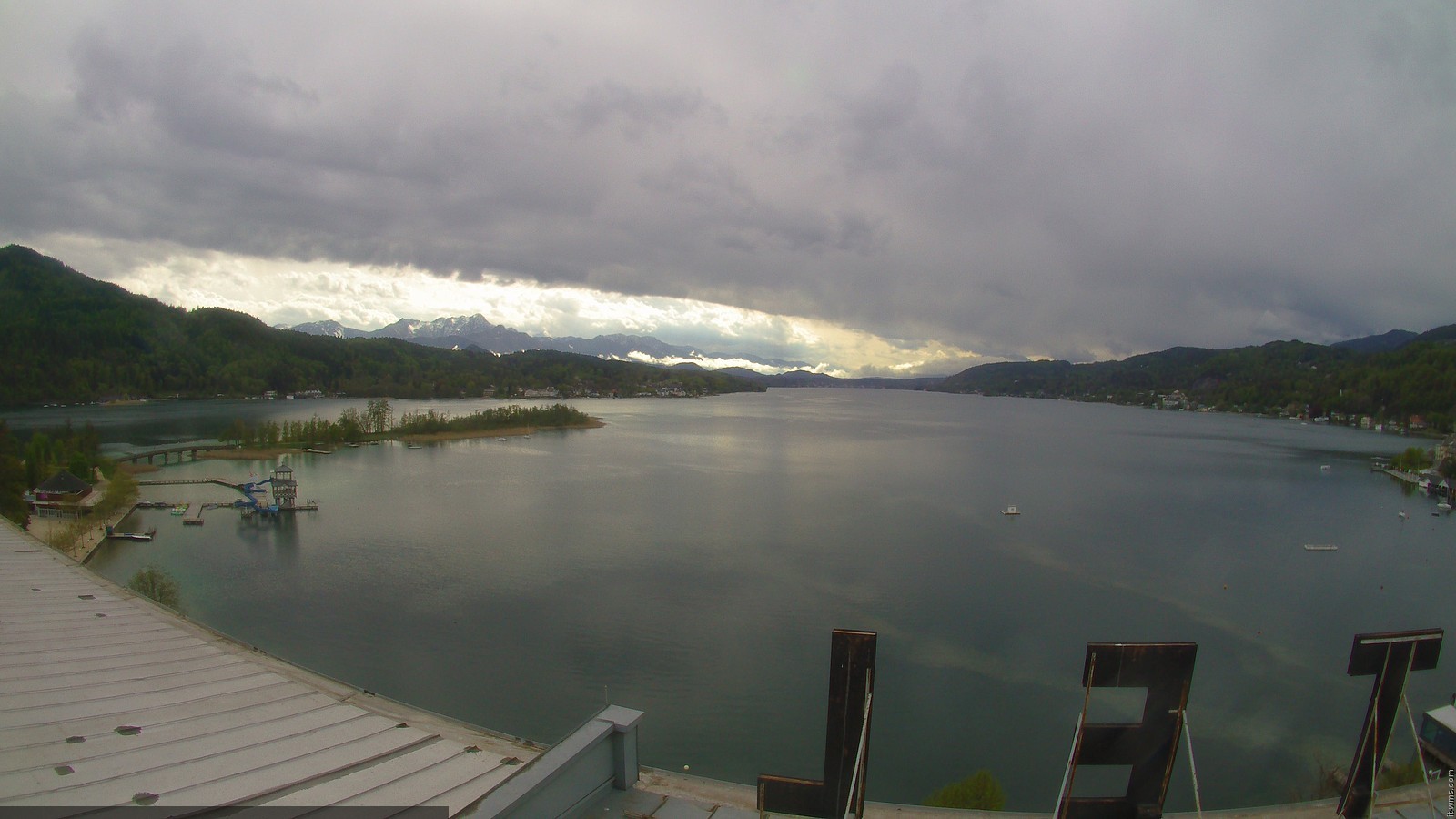 Archiv Foto Webcam Parkhotel Pörtschach am Wörthersee