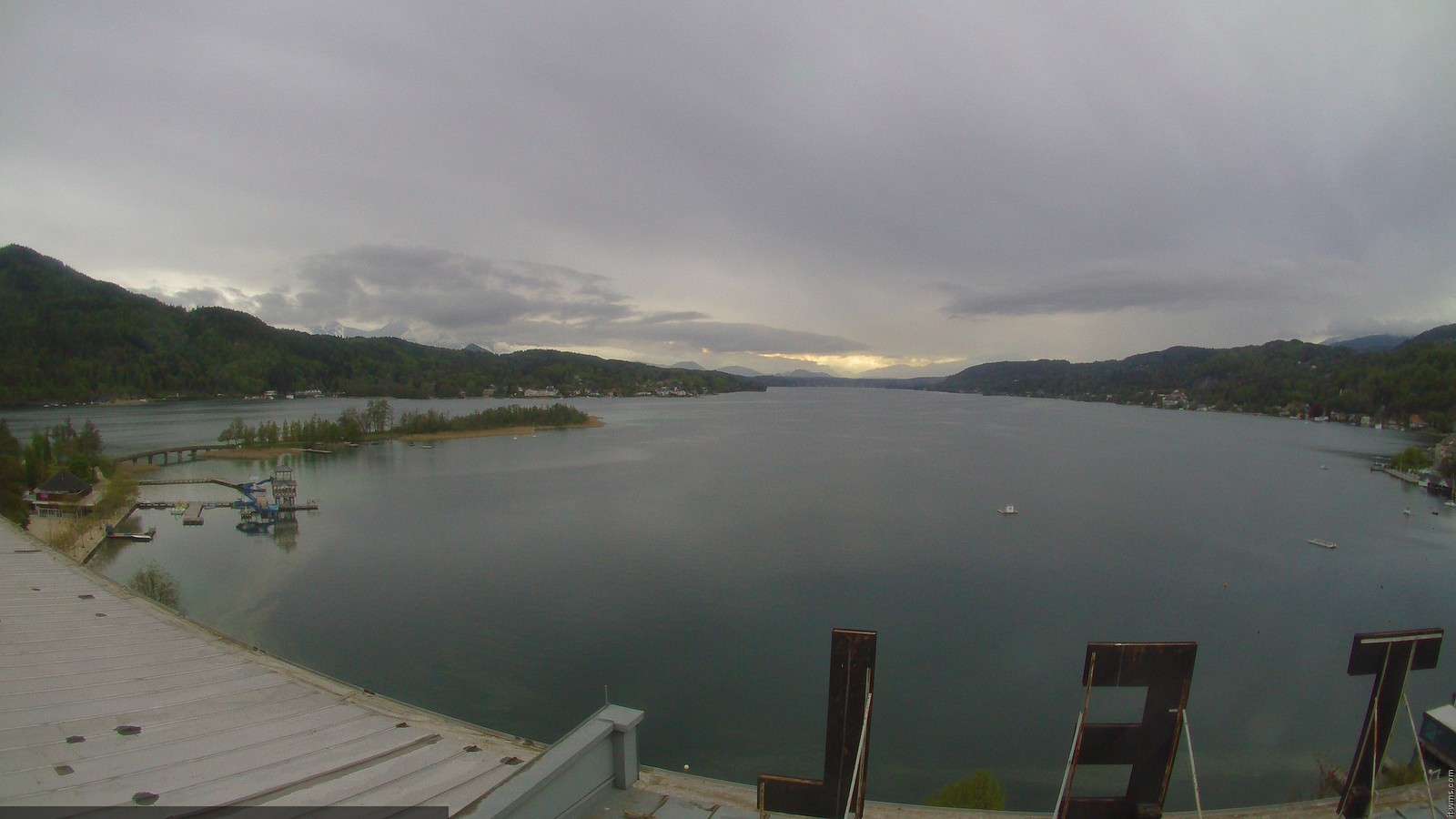 Archiv Foto Webcam Parkhotel Pörtschach am Wörthersee