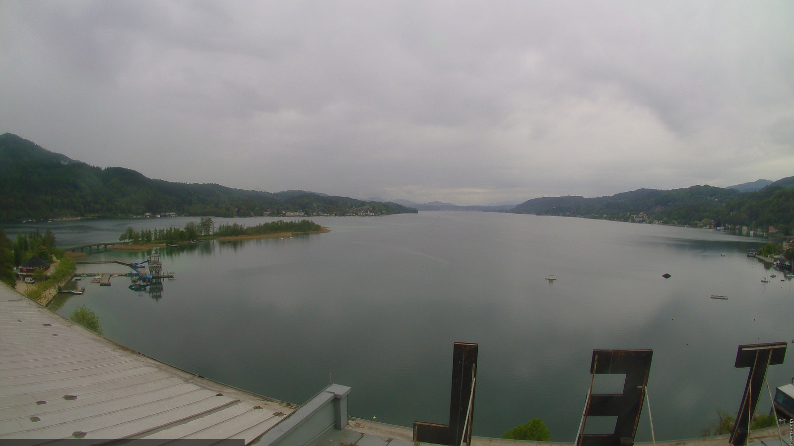 Archiv Foto Webcam Parkhotel Pörtschach am Wörthersee
