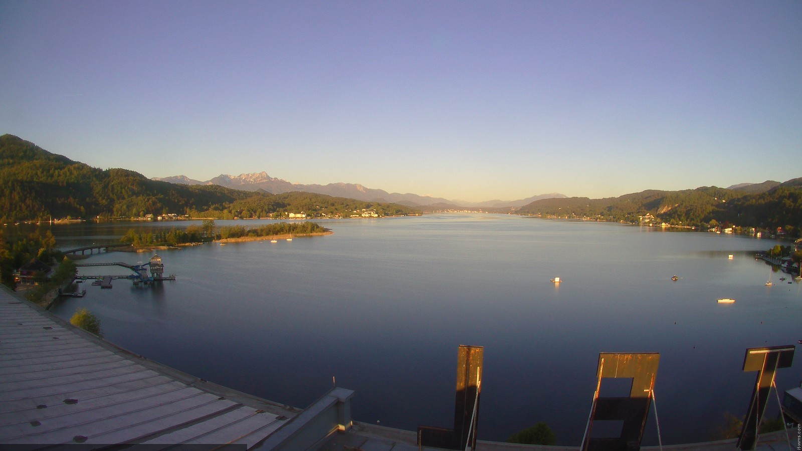 Archiv Foto Webcam Parkhotel Pörtschach am Wörthersee