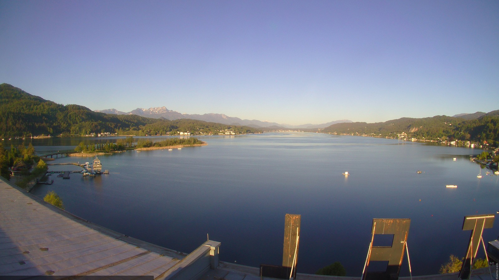 Archiv Foto Webcam Parkhotel Pörtschach am Wörthersee