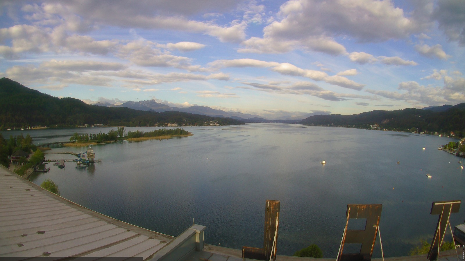 Archiv Foto Webcam Parkhotel Pörtschach am Wörthersee