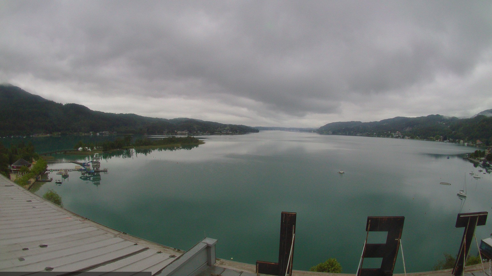 Archiv Foto Webcam Parkhotel Pörtschach am Wörthersee