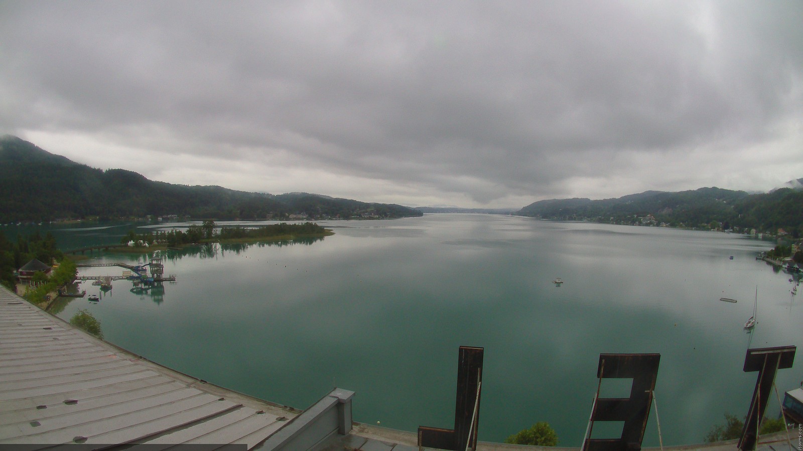 Archiv Foto Webcam Parkhotel Pörtschach am Wörthersee