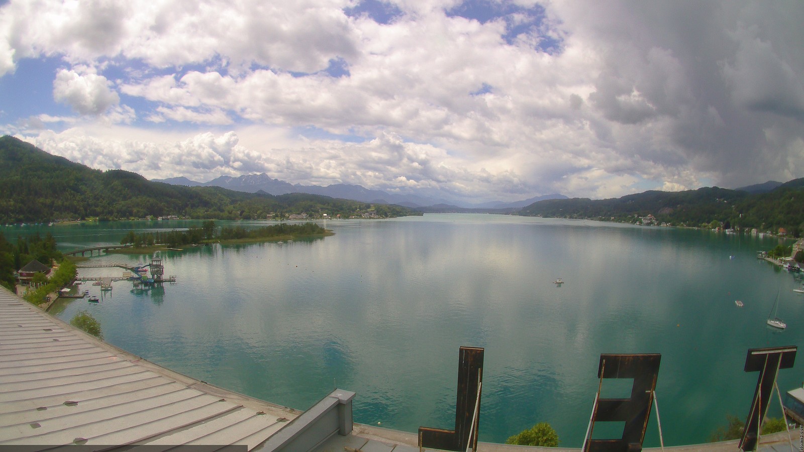 Archiv Foto Webcam Parkhotel Pörtschach am Wörthersee