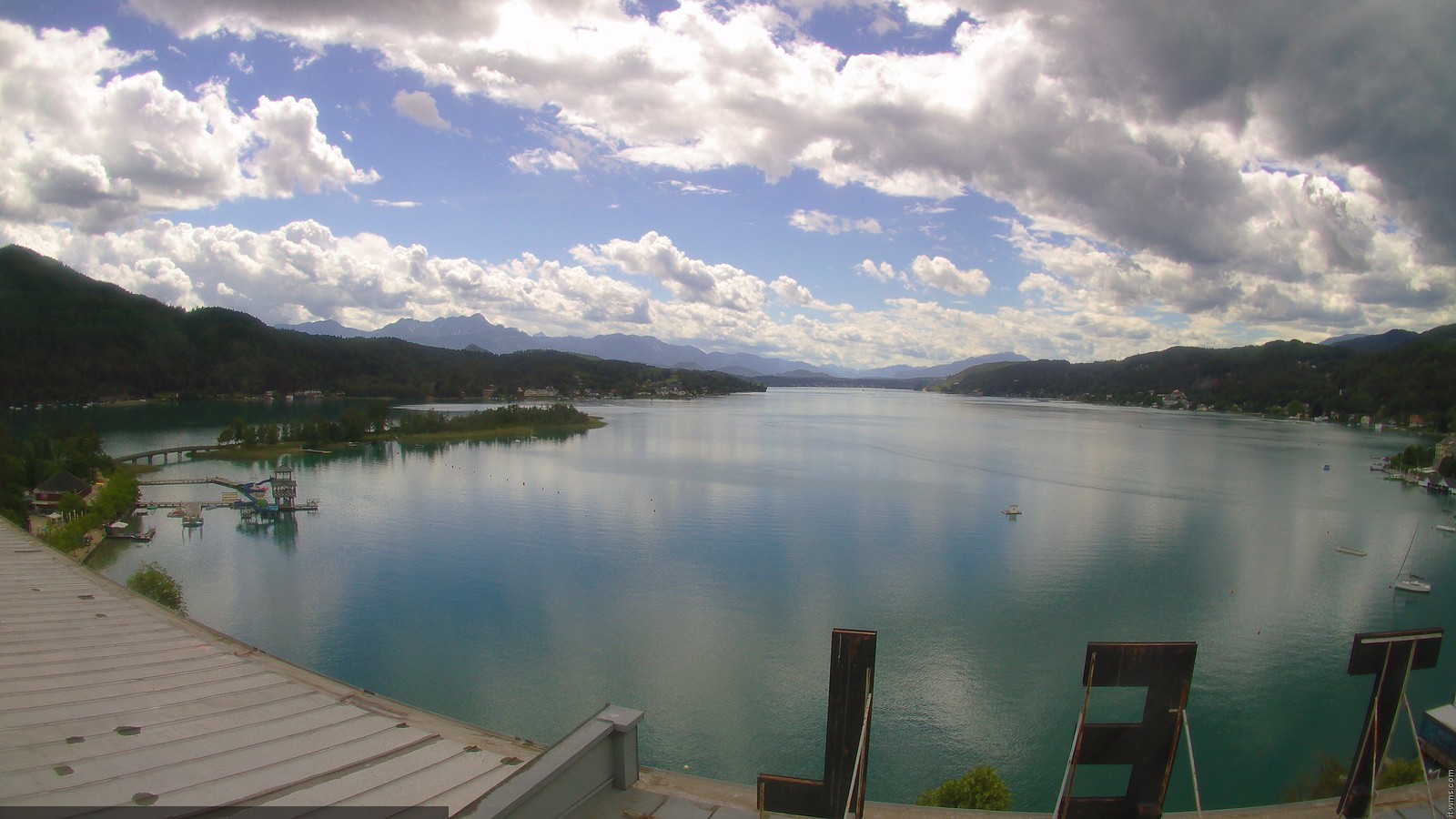 Archiv Foto Webcam Parkhotel Pörtschach am Wörthersee